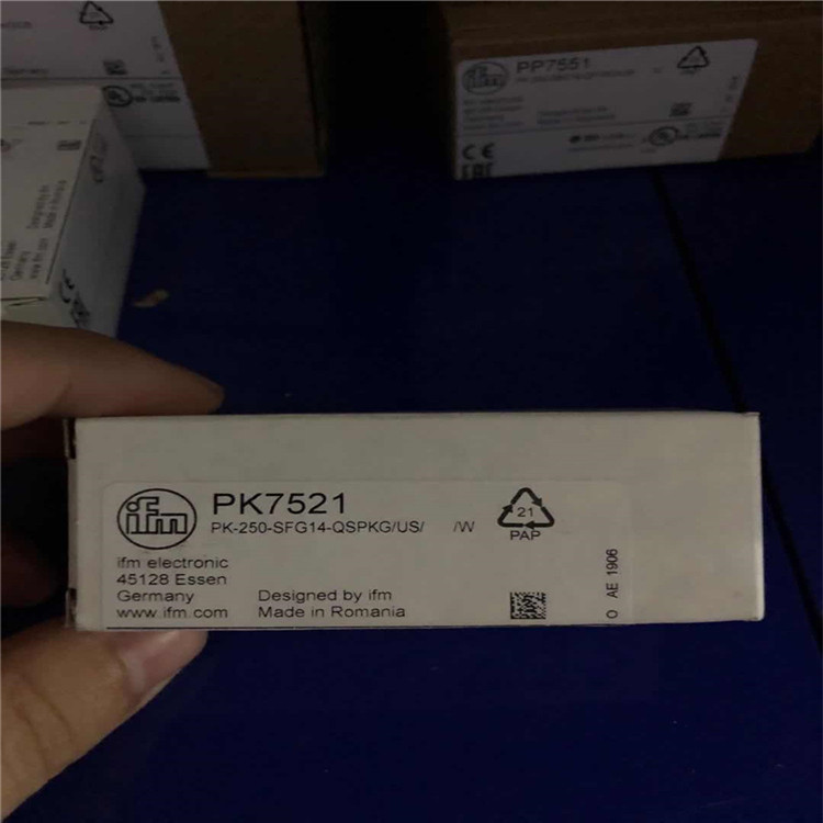 ifm易福门压力传感器pk7521全新原装正品现货包邮