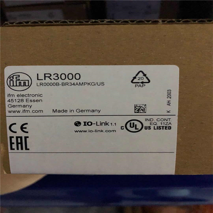 ifm易福门传感器lr3000/di0101全新原装正品现货