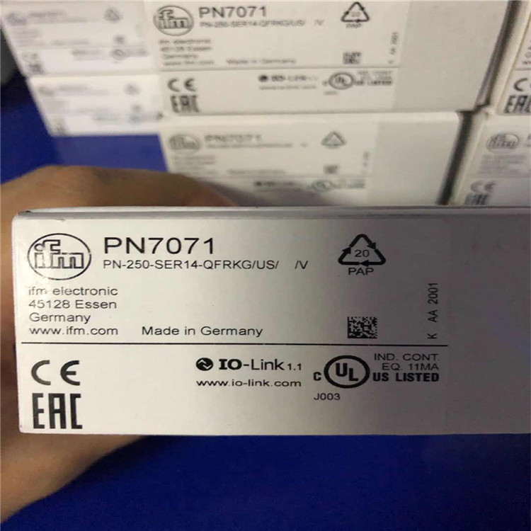 ifm易福门压力传感器pn7071全新原装正品现货