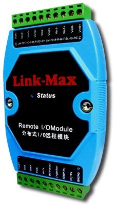 link-maxmodbus rtu协议的远程开关量输入输出模块